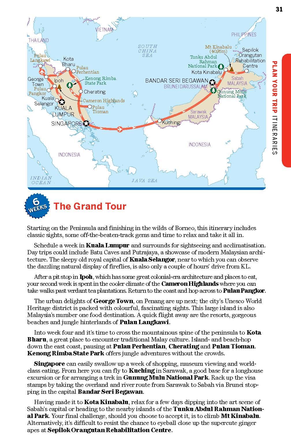 Lonely Planet Malaysia, Singapore & Brunei  | Simon Richmond, Brett Atkinson , Lindsay Brown , Austin Bush , Damian Harper, Anna Kaminski , Anita Isalska - 8 | YEO