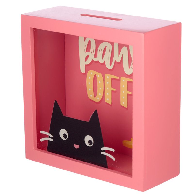 Pusculita - See Your Savings Money Box / Feline Fine Cat Design | Puckator - 1 | YEO