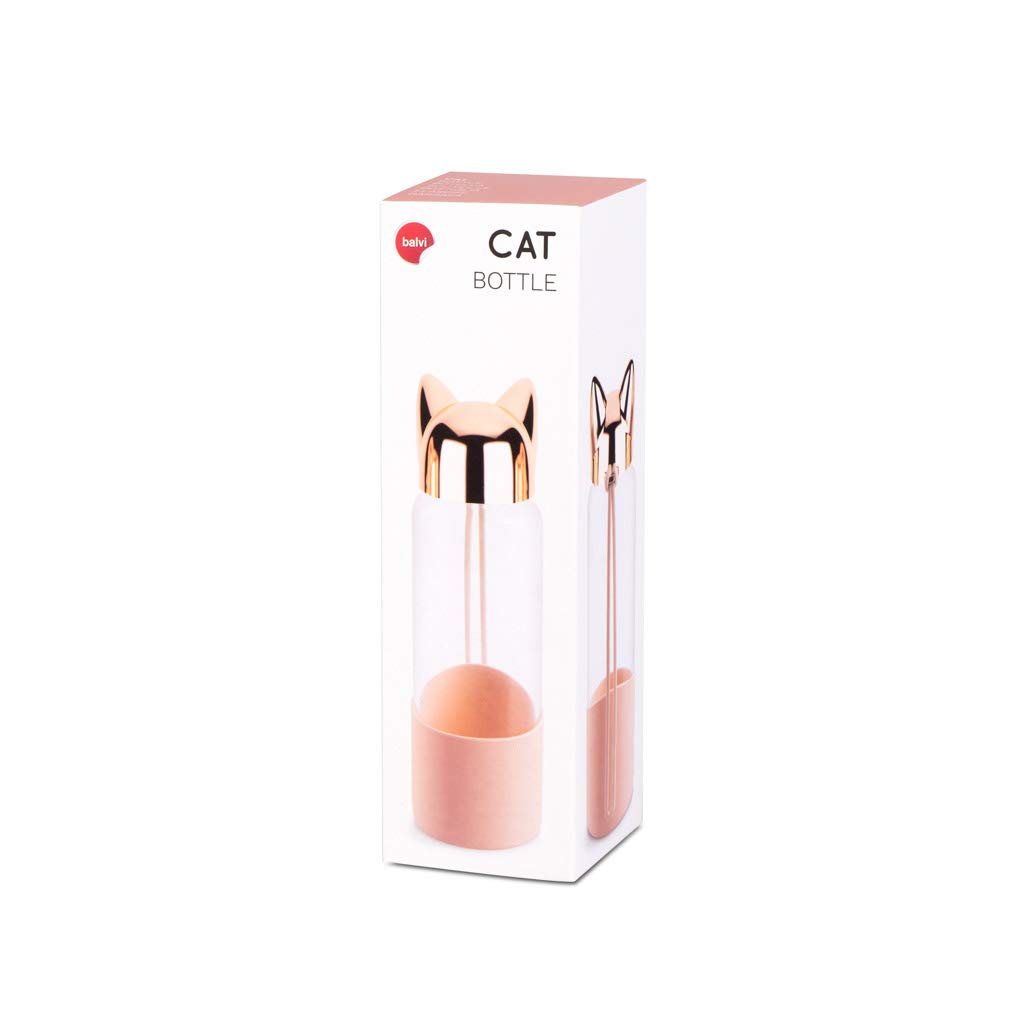 Sticla - Rose Gold Cat | Balvi - 3 | YEO