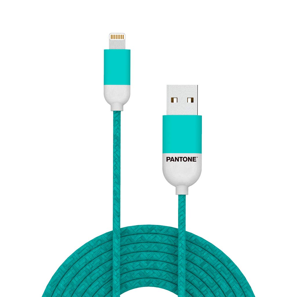 Cablu Lightning USB - Pantone - Turquoise | Balvi