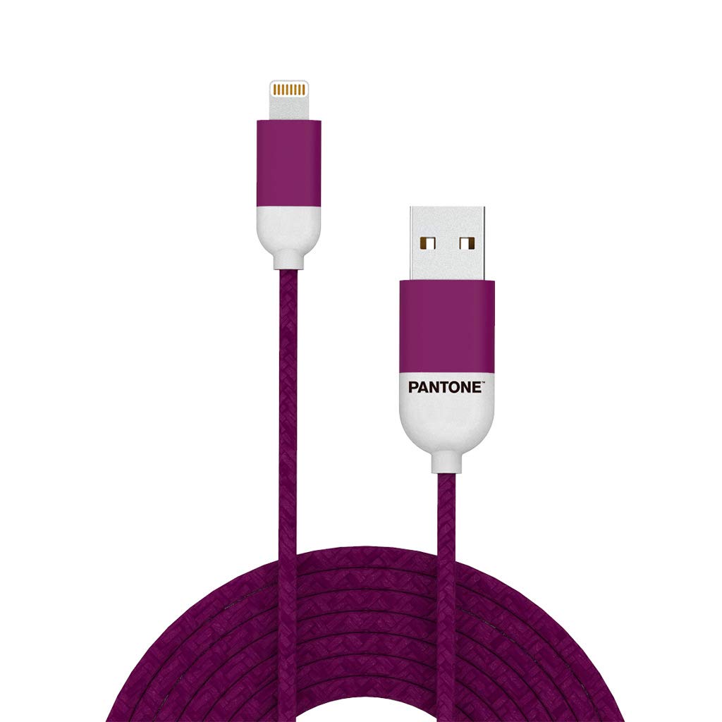 Cablu Lightning USB - Pantone - Purple | Balvi