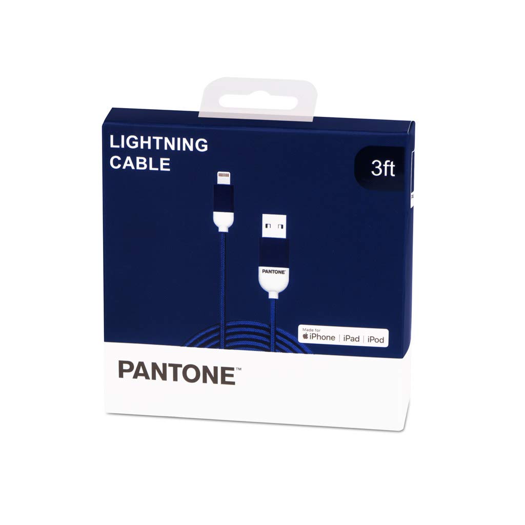 Cablu Lightning USB - Pantone - Navy Blue | Balvi - 2 | YEO