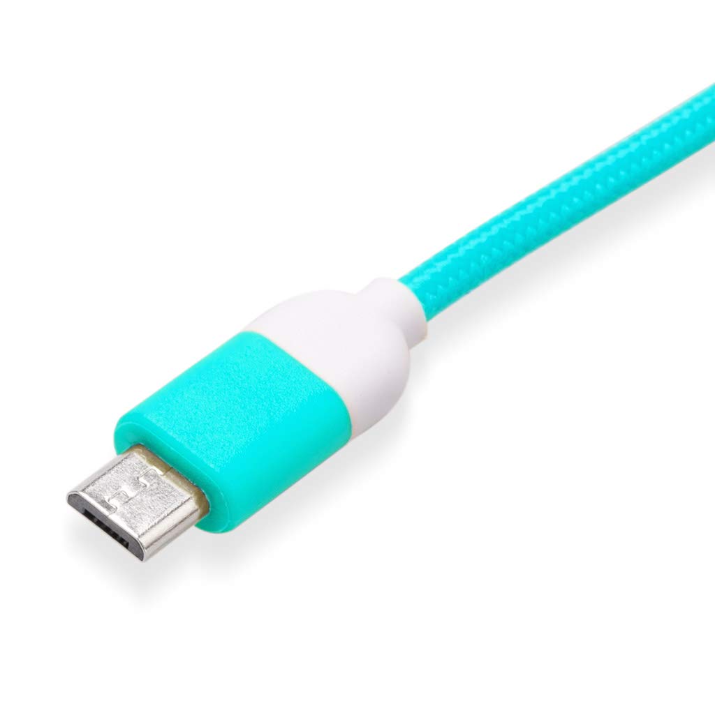 Cablu Micro USB - Pantone - Turquoise | Balvi - 2 | YEO