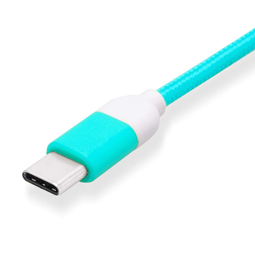 Cablu USB C - Pantone - Turquoise | Balvi - 2 | YEO