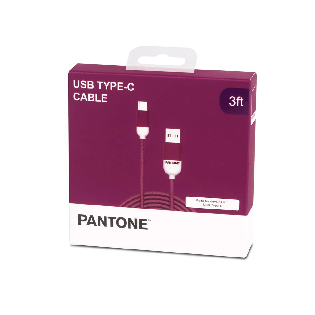 Cablu USB C - Pantone - Purple | Balvi - 1 | YEO