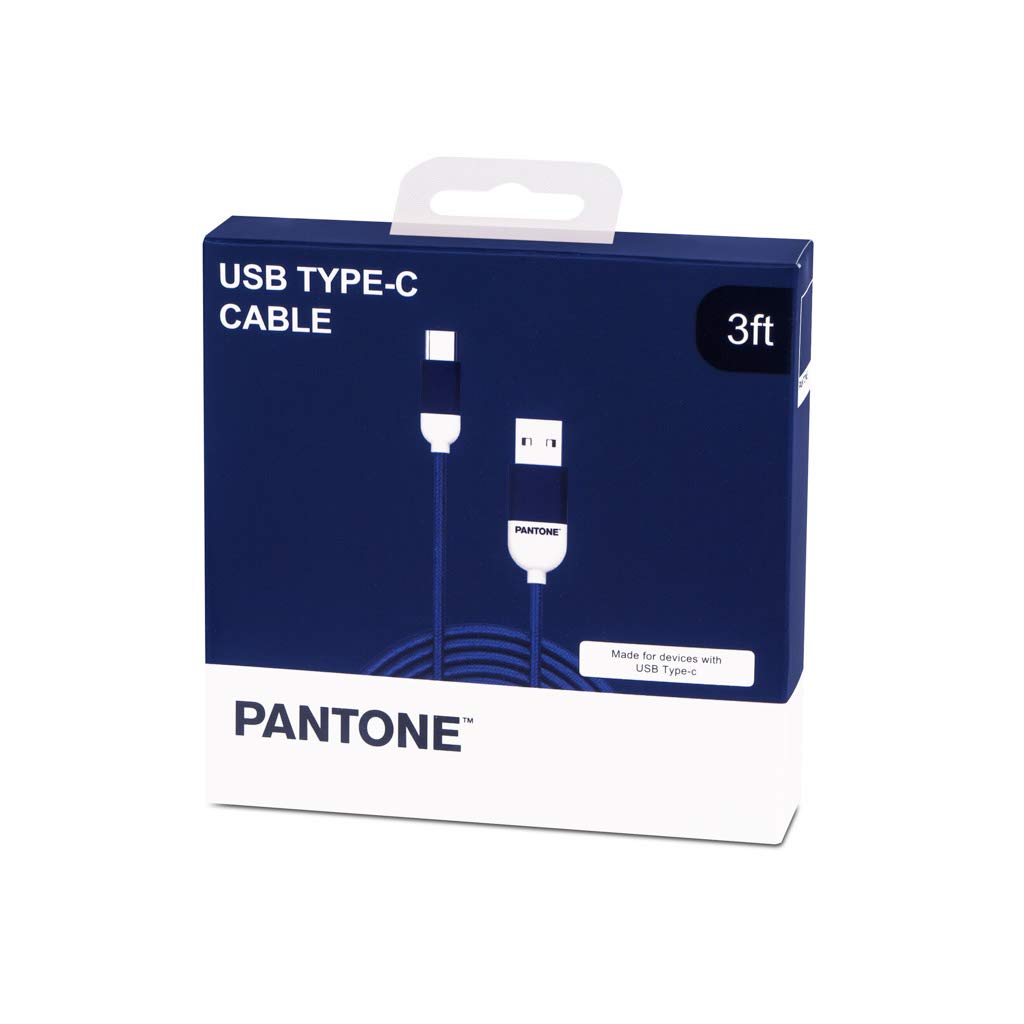 Cablu USB C - Pantone - Navy Blue | Balvi - 1 | YEO