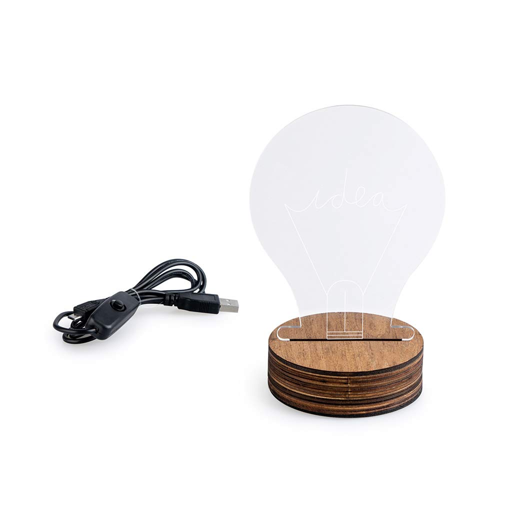 Lampa - Bulb Wood/Acrylic - Idea | Balvi - 4 | YEO