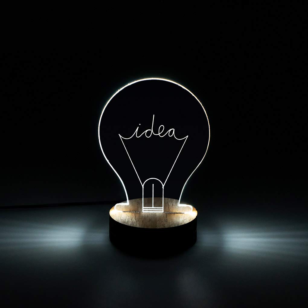 Lampa - Bulb Wood/Acrylic - Idea | Balvi - 3 | YEO