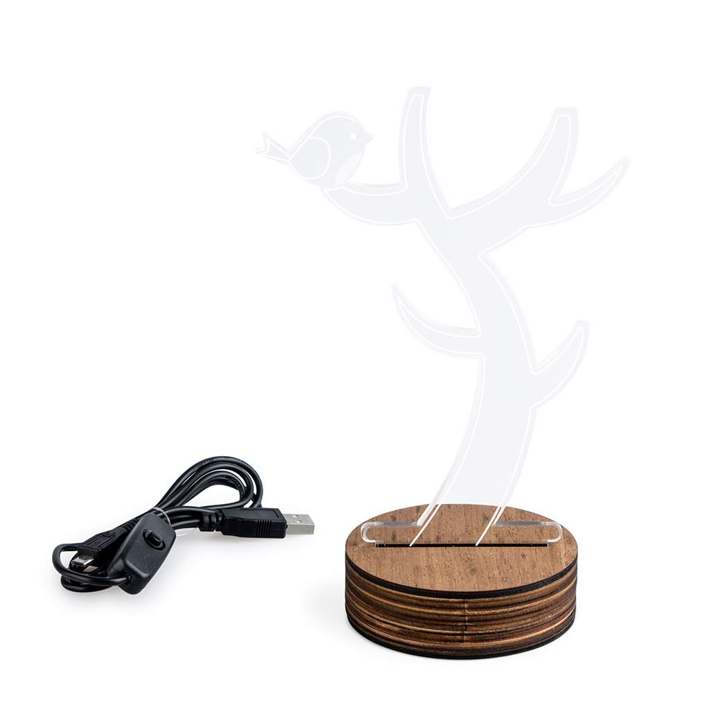 Lampa - Wood/Acrylic - Light Tree | Balvi - 1 | YEO