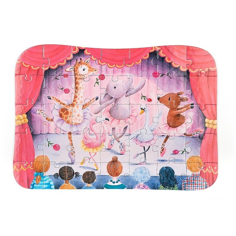 Puzzle 35 piese - Elly Ballerina | Jellycat