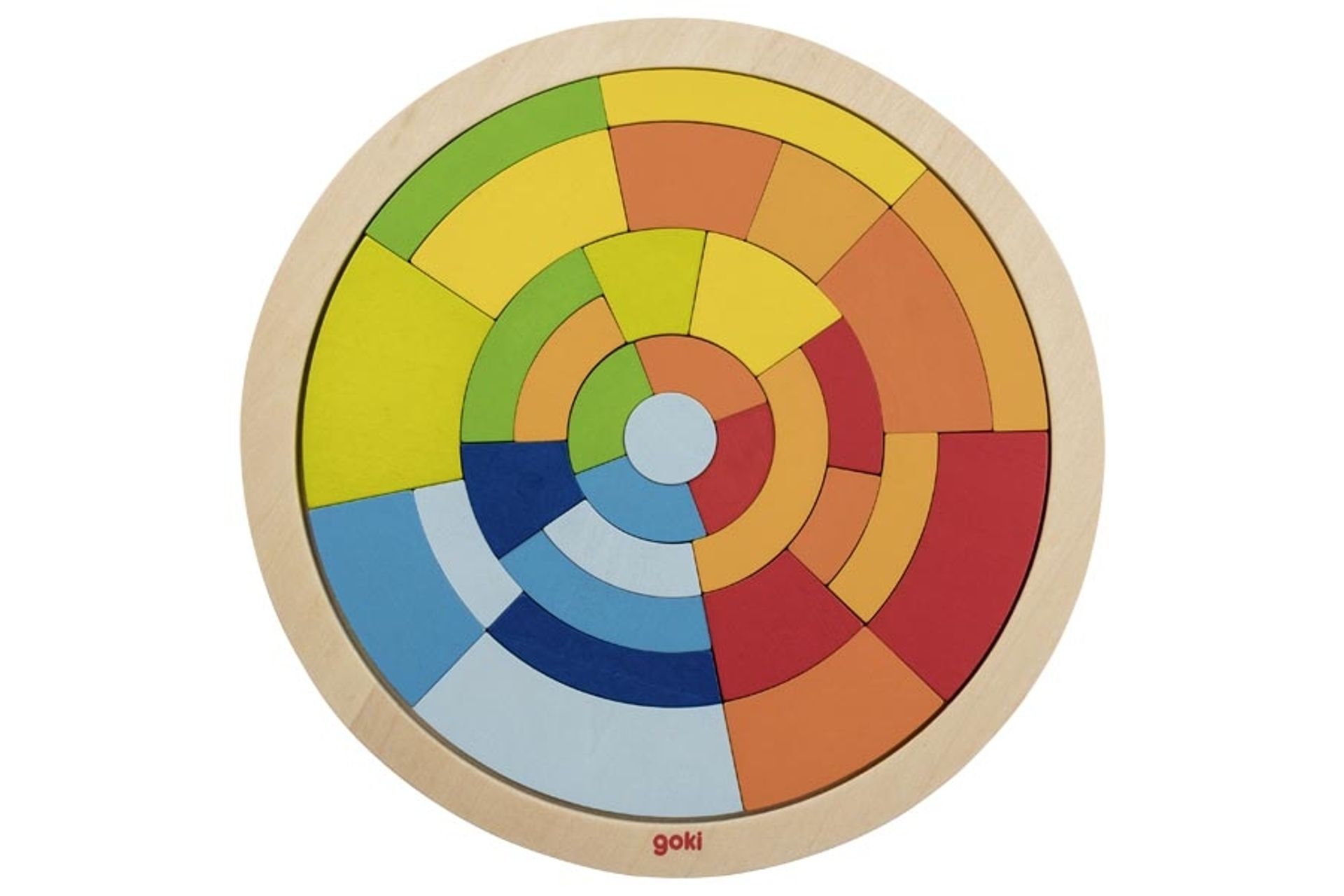 Puzzle - Cercul colorat | Goki
