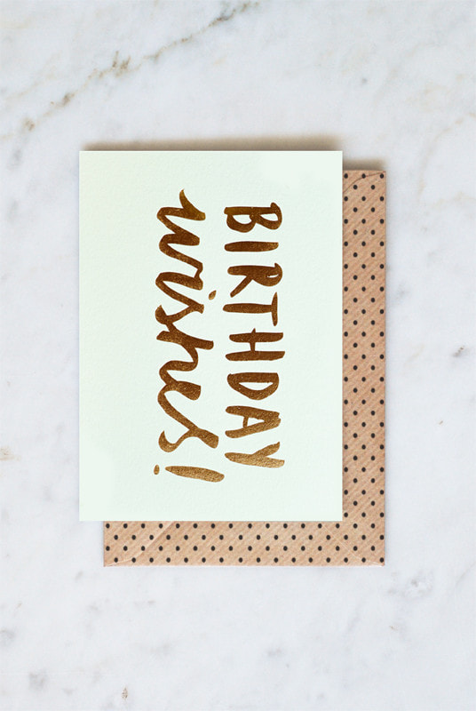 Felicitare - Birthday Wishes | Katie Leamon