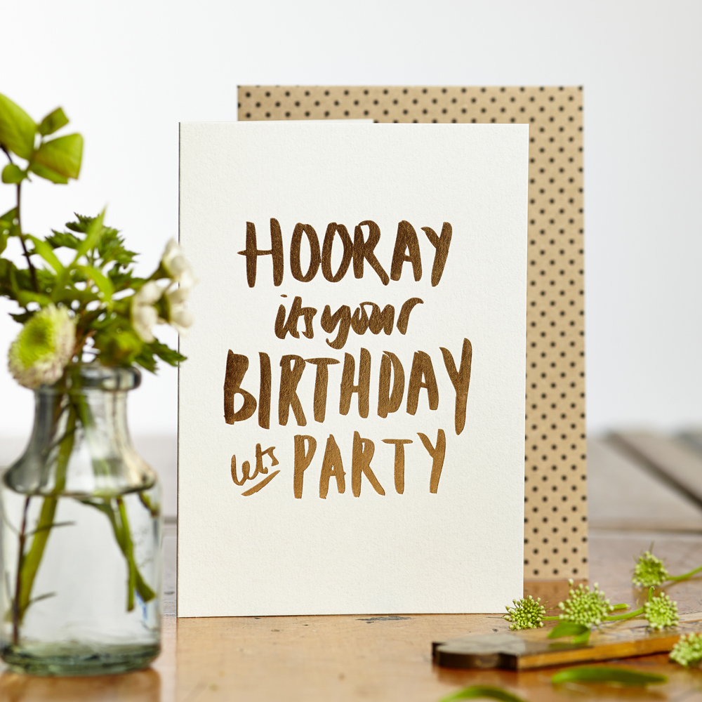 Felicitare - Let\'s Party | Katie Leamon