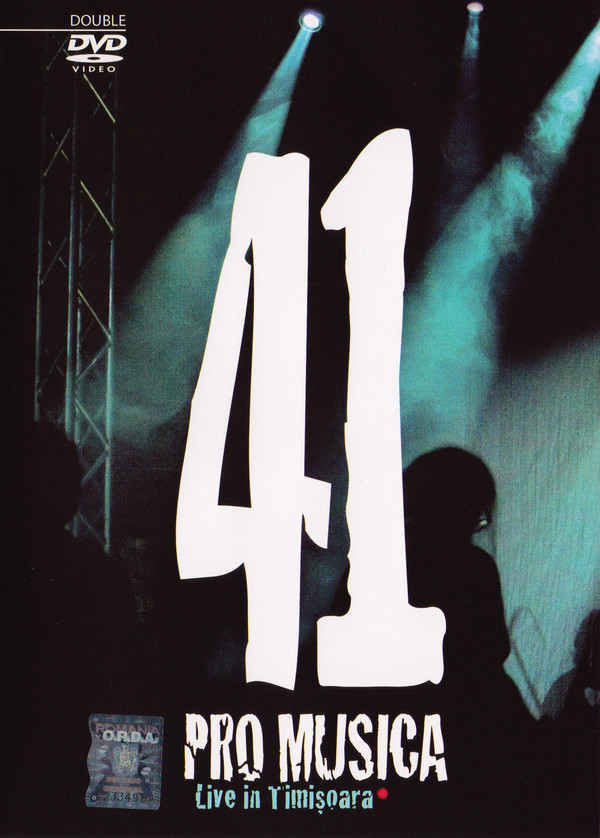 41 Live In Timisoara (DVD) | Pro Musica