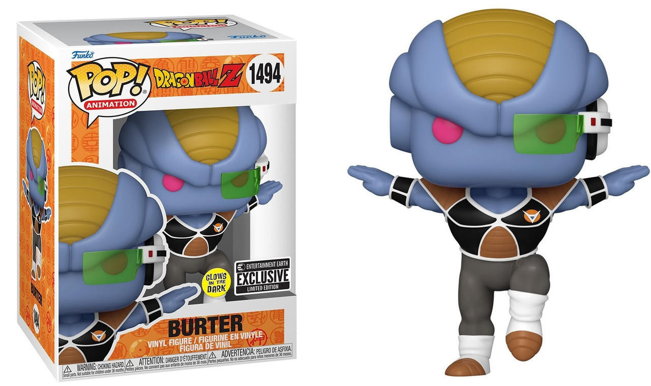 Figurina - Glow in the Dark - Dragon Ball Z - Burter | Funko