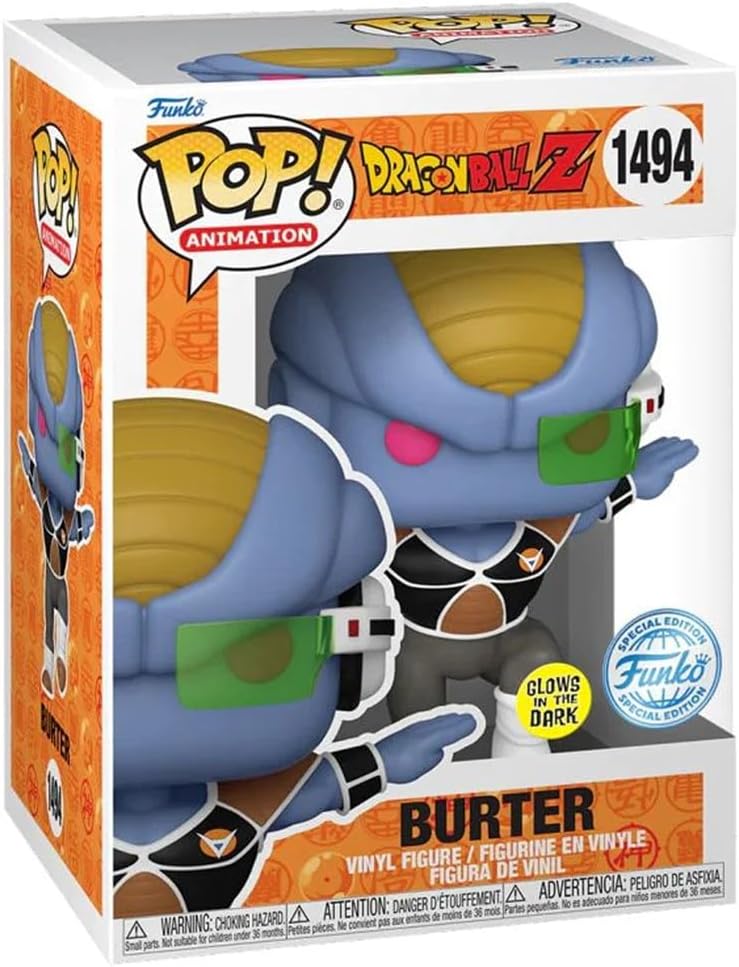 Figurina - Glow in the Dark - Dragon Ball Z - Burter | Funko