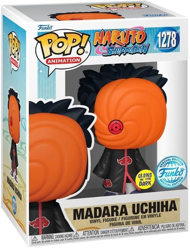 Figurina - Glow in the Dark - Naruto Shippuden - Madara Uchiha | Funko