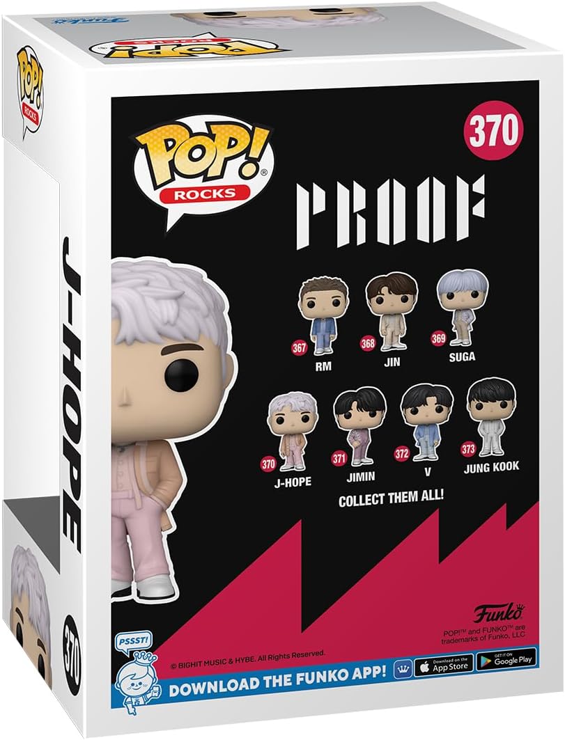 Figurina - Pop! Rocks - BTS: J-Hope | Funko - 1 | YEO