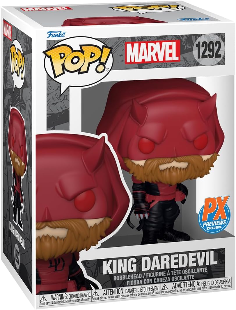 Figurina - Pop! Marvel - King Daredevil | Funko - 1 | YEO