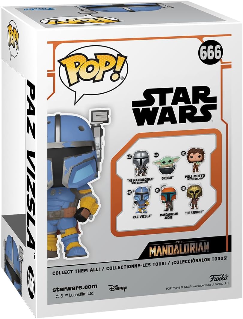 Figurina - Pop! - Star Wars: Paz Vizsla | Funko - 1 | YEO