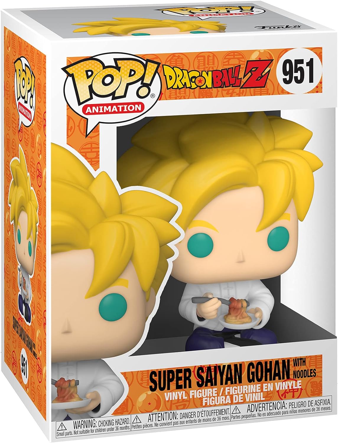 Figurina - Pop! Dragon Ball Z: Super Saiyan Gohan (with Noodles) | Funko - 1 | YEO