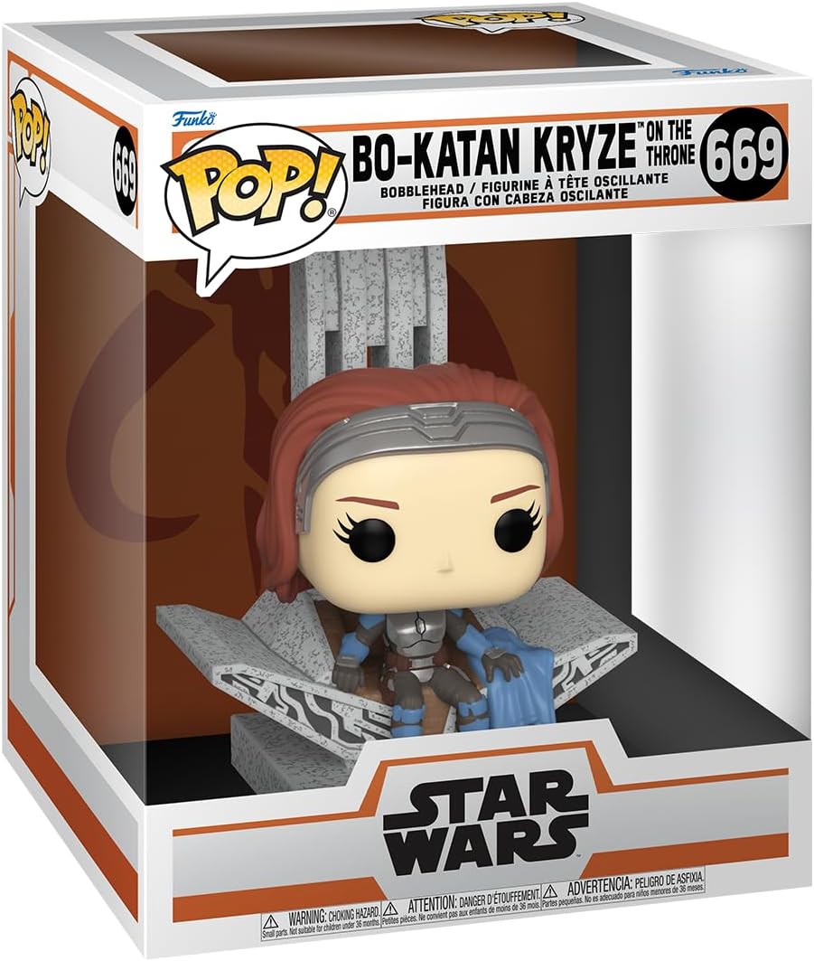 Figurina - Pop! Star Wars: Bo-Katan Kryze (On the Throne) | Funko - 1 | YEO