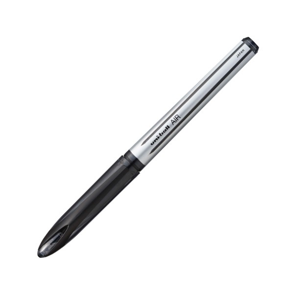 Roller 0.7mm UNI UBA-188 L AIR, corp alb/cerneala neagra | UNI-BALL by Mitsubishi Pencil Co, Japan