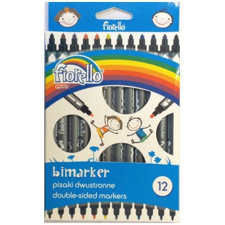 Set 12 carioci cu 2 capate - Fiorello Bimarker | Legend