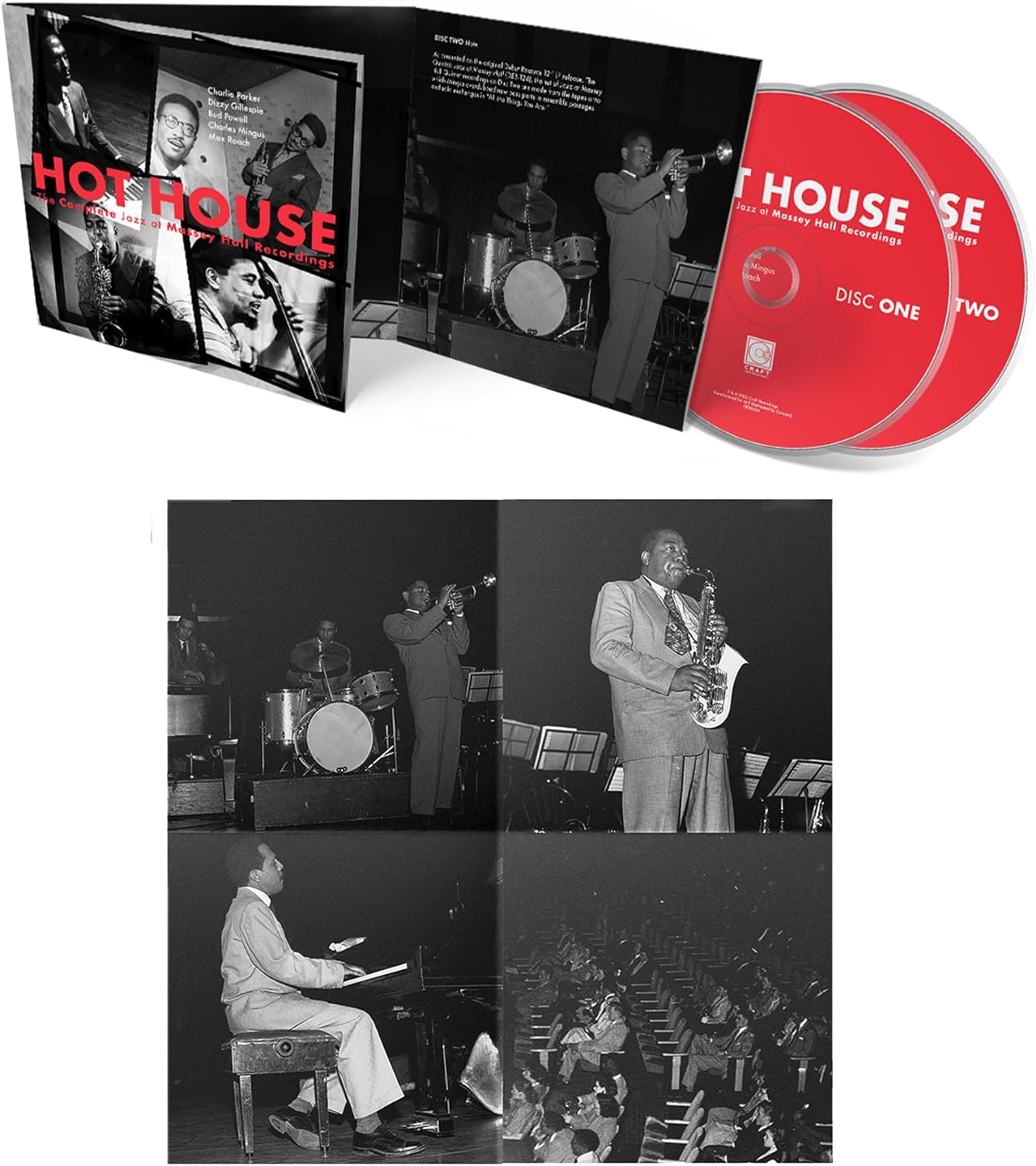 Hot House | Charlie Parker, Dizzy Gillespie, Bud Powell, Charles Mingus, Max Roach - 2 | YEO