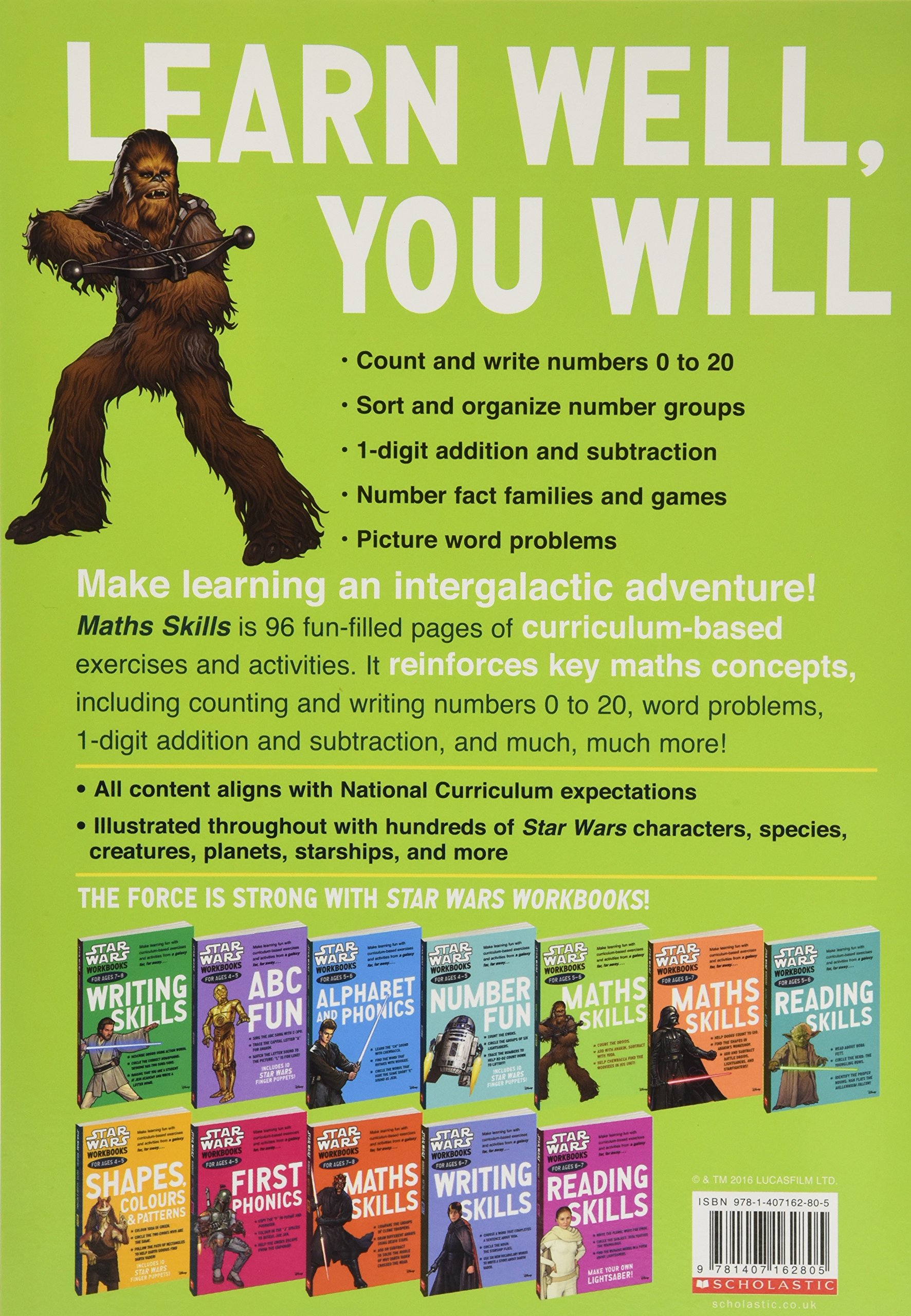 Star Wars Workbooks: Maths Skills (Ages 5-6) |