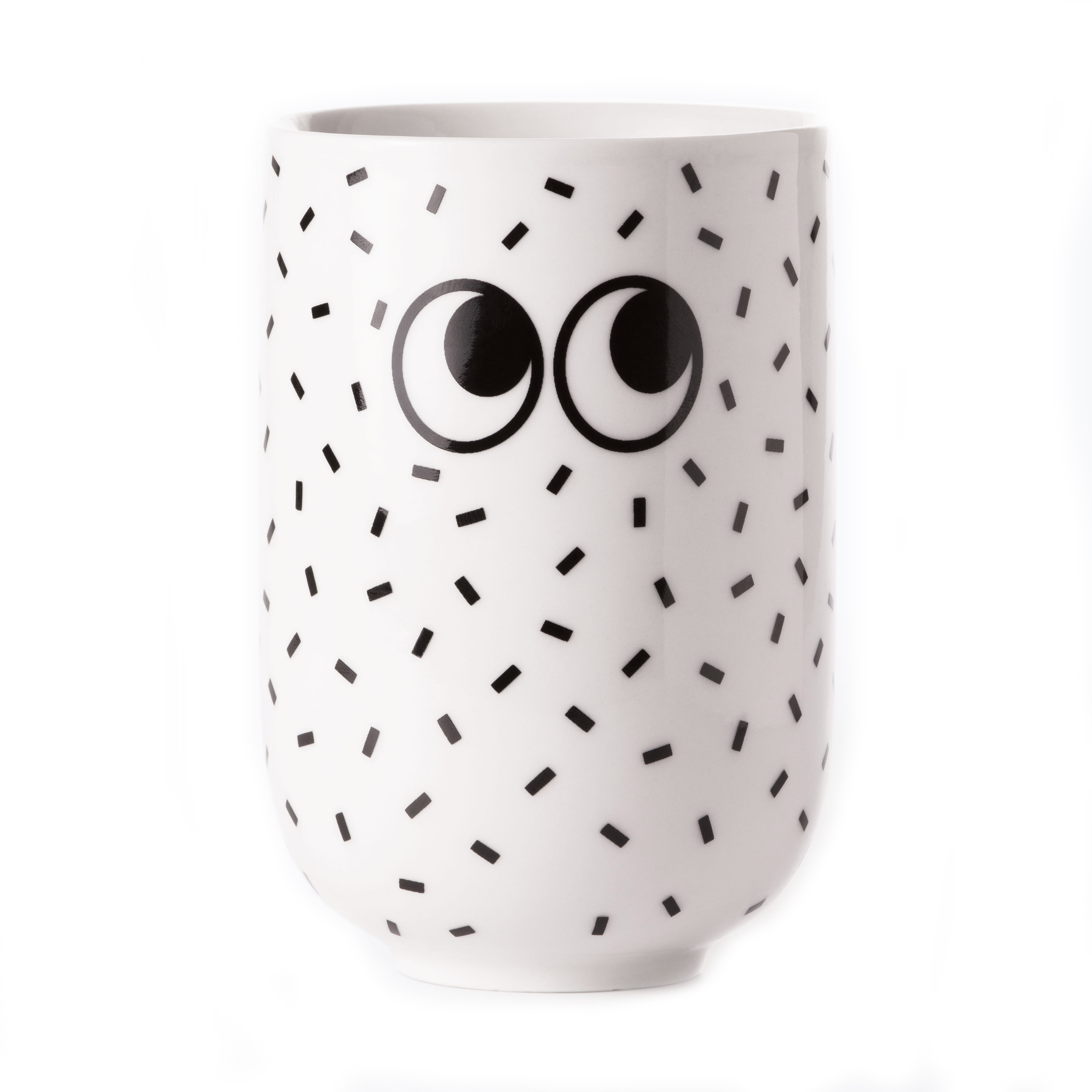 Cana - Googly Eyes Double Wall Mug Dots | Just Mustard