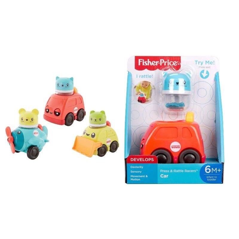 Jucarie - Press & Rattle Racers (diverse modele) | Fisher Price