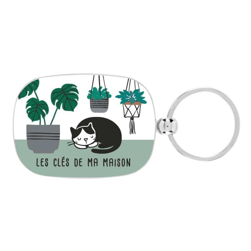 Breloc - Ma maison chat | Derriere la porte