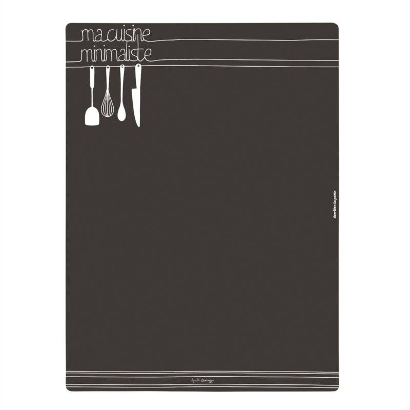 Magnet frigider - Minimaliste | Derriere la porte 