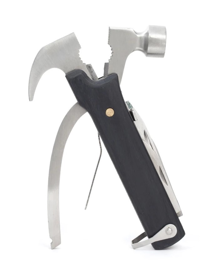 Unealta multifunctionala - 10 in 1 Multi Tool Hammer - Black | Kikkerland