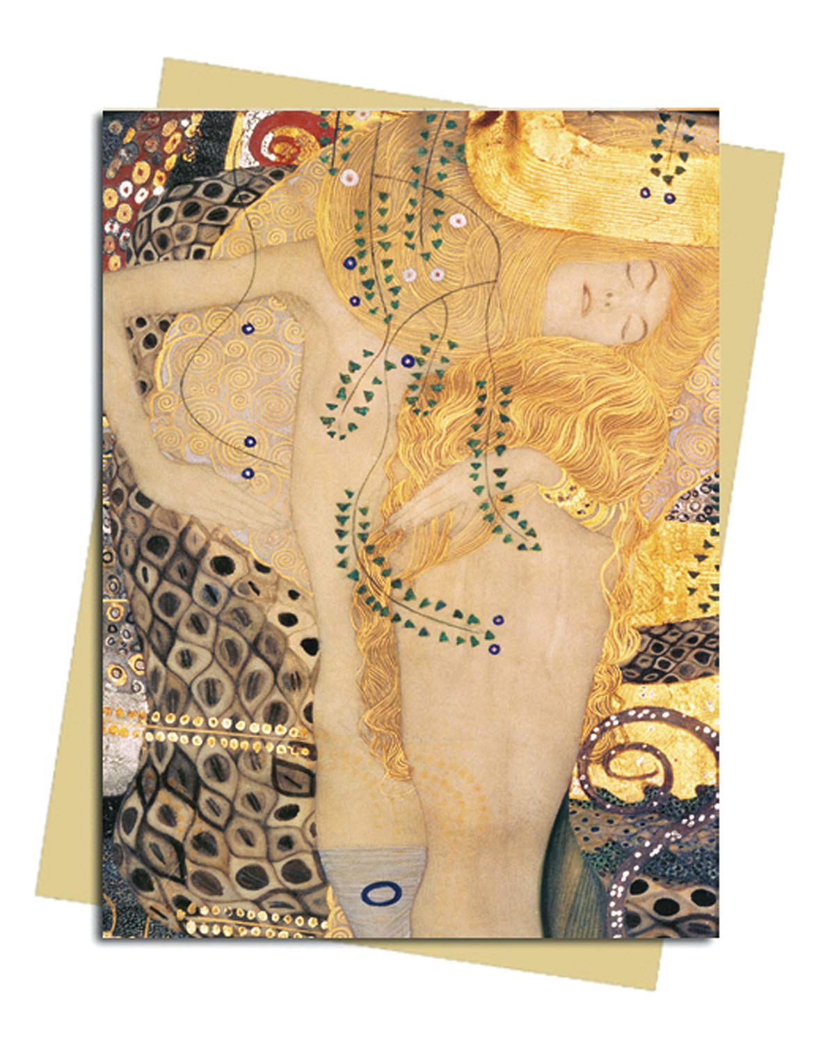 Felicitare - Klimt - Water Serpents I | Flame Tree Publishing