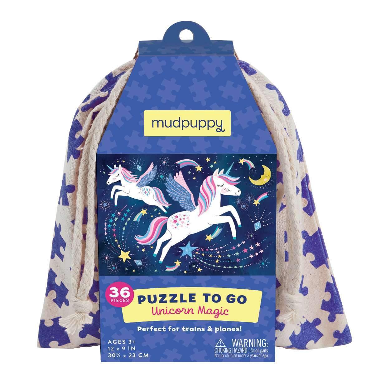 Puzzle To Go - Unicorn Magic | Mudpuppy