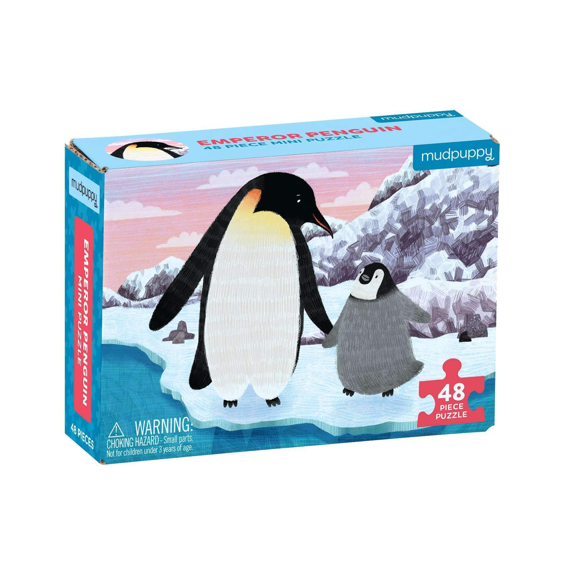 Mini Puzzle - Emperor Penguin | Mudpuppy