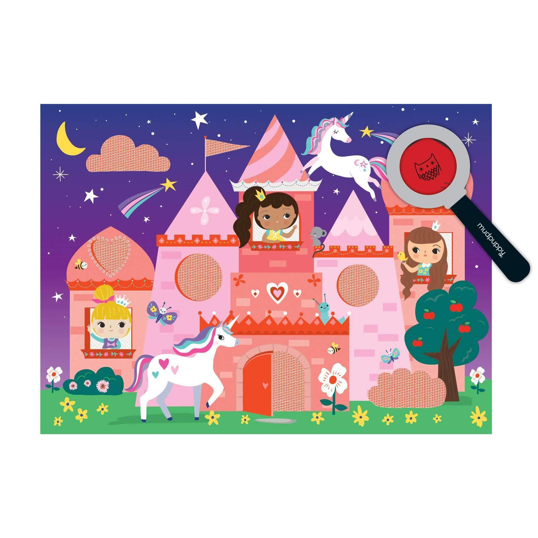 Puzzle 42 piese - Secret - Unicorn Castle | Mudpuppy - 3