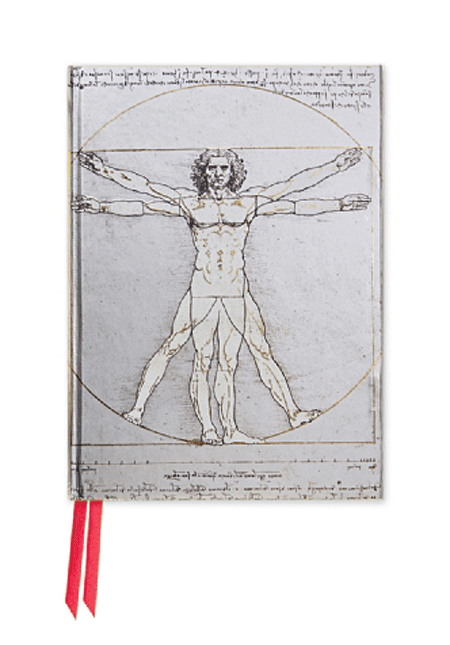 Jurnal - Da Vinci - Vitruvian Man | Flame Tree Publishing
