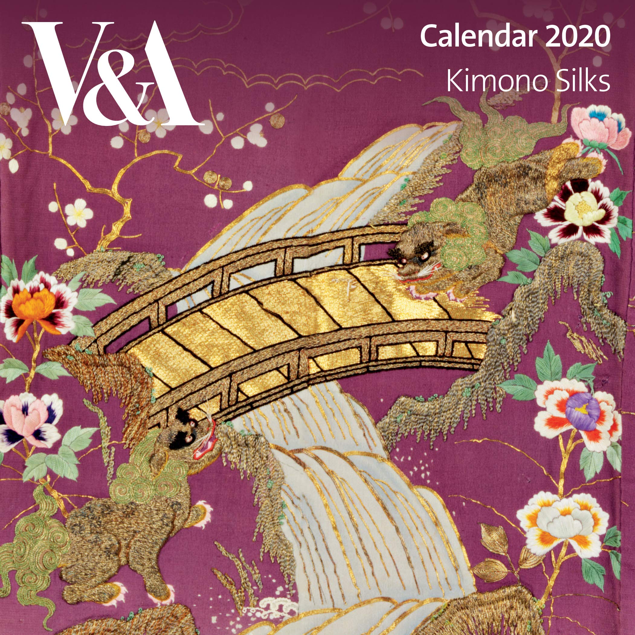 Calendar 2020 - V&A Kimono Silks | Flame Tree Publishing