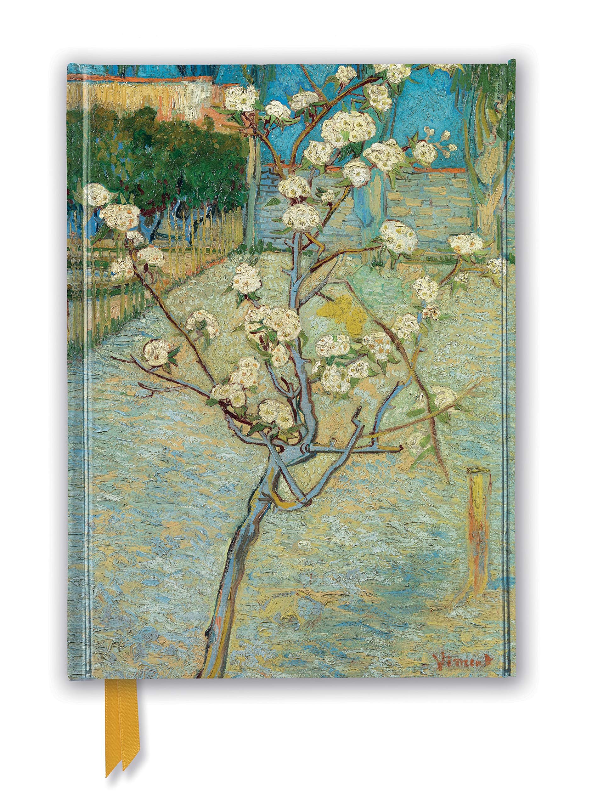 Jurnal - Vincent Van Gogh - Small Pear Tree in Blossom | Flame Tree Publishing
