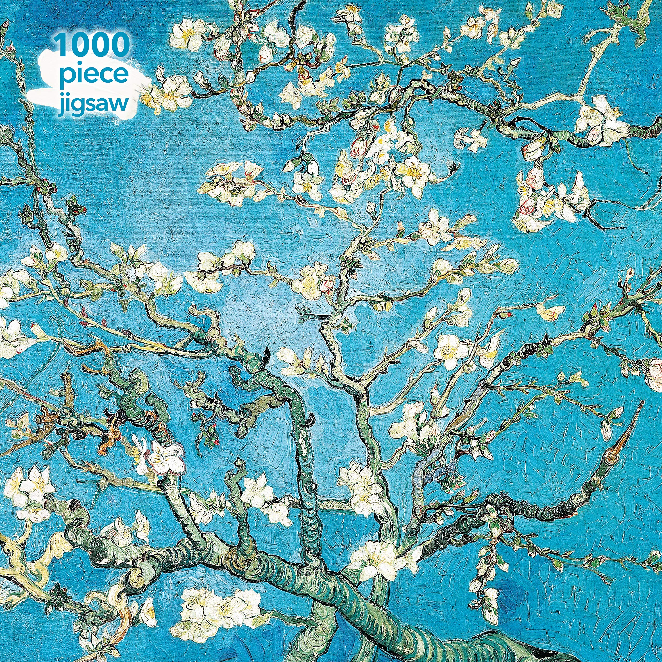 Puzzle 1000 piese - Adult Jigsaw Vincent van Gogh - Almond Blossom | Flame Tree Publishing