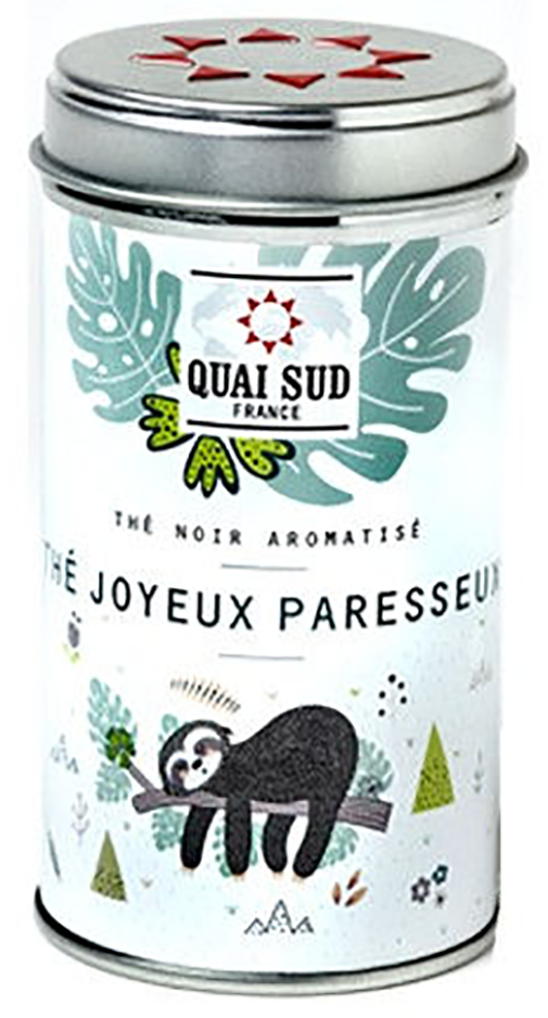 Ceai negru cu aroma de vanilie - Happy Sloth Vanilla | Quai Sud