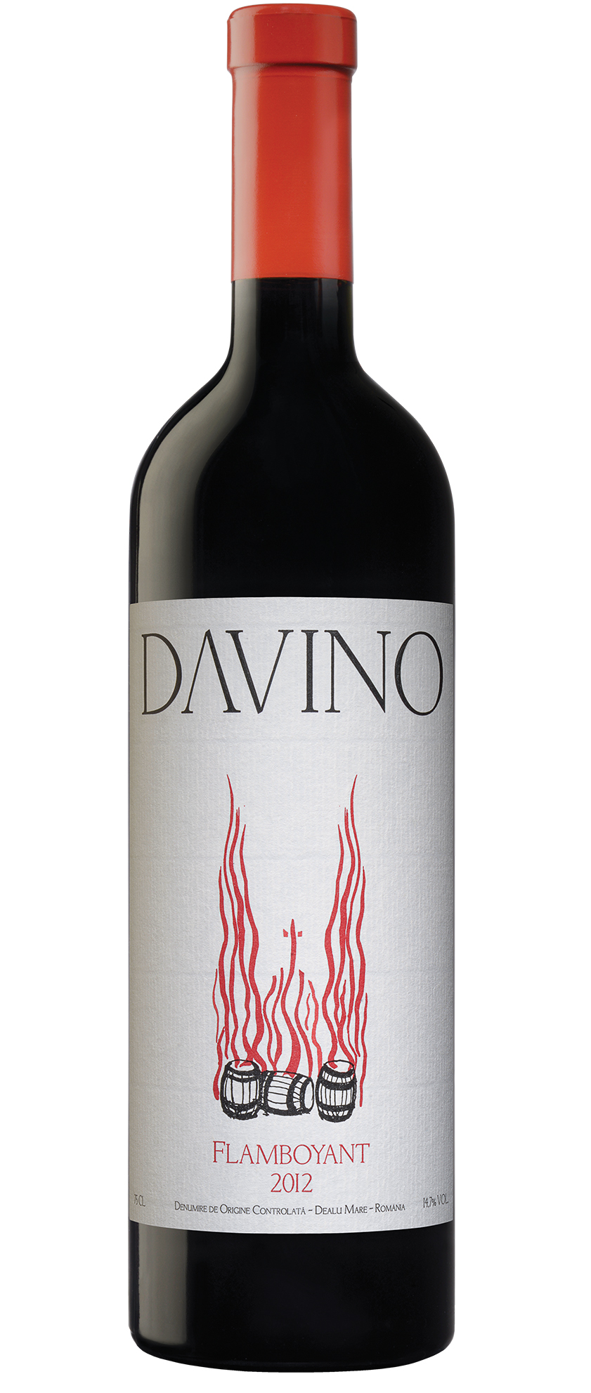 Vin rosu - Flamboyant, 2015, sec | Davino