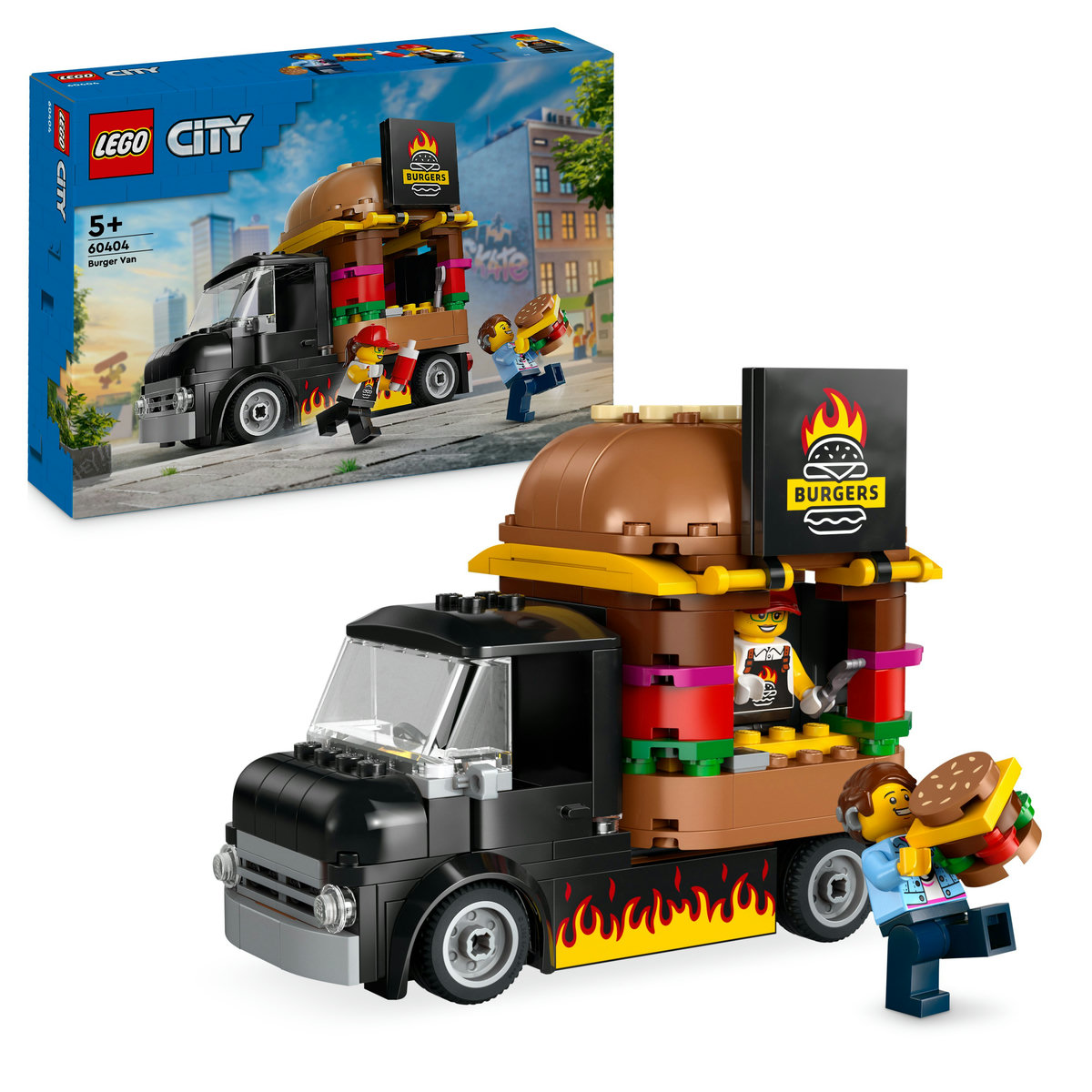 Lego City - Toneta cu burgeri (60404)