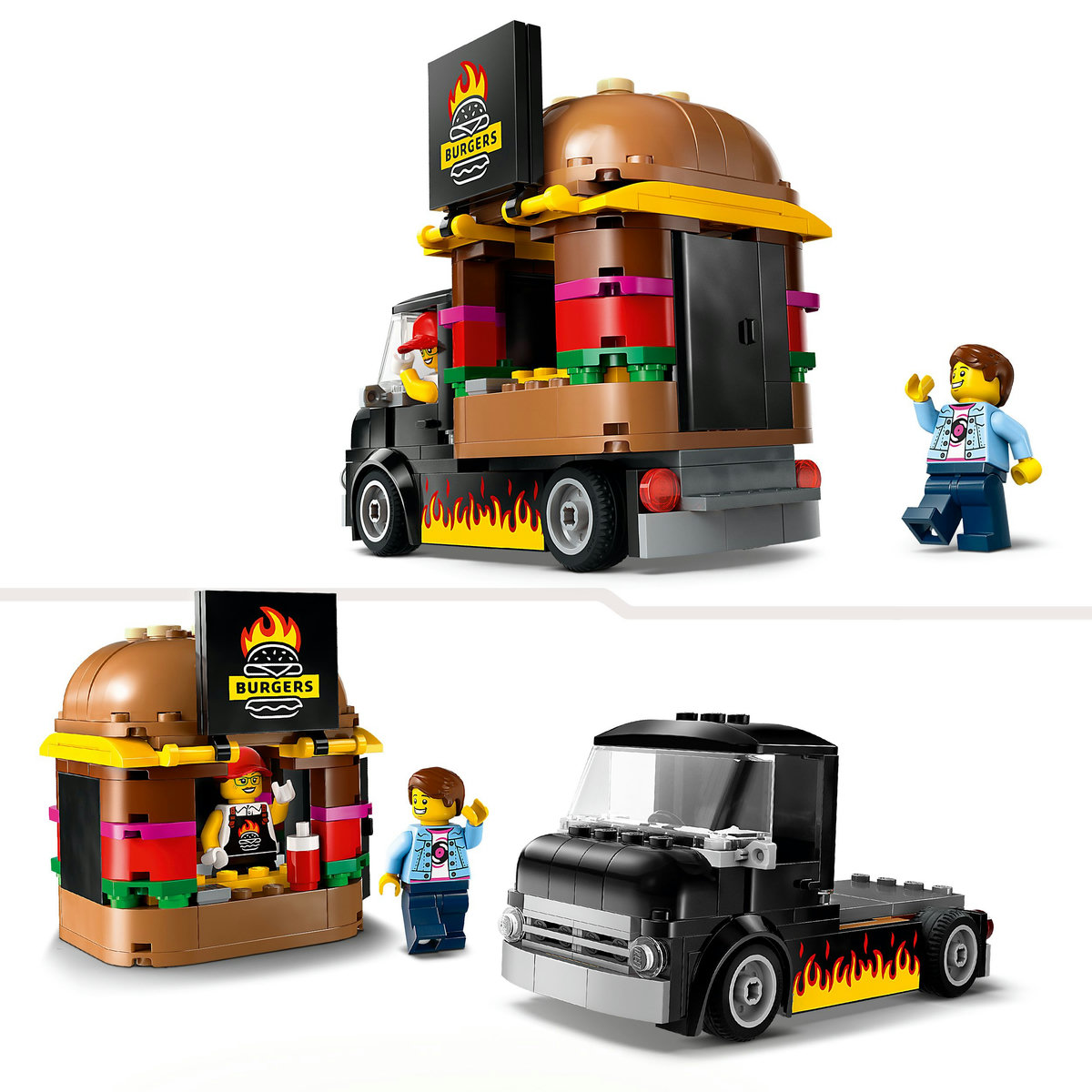 Lego City - Toneta cu burgeri (60404) | LEGO - 6 | YEO