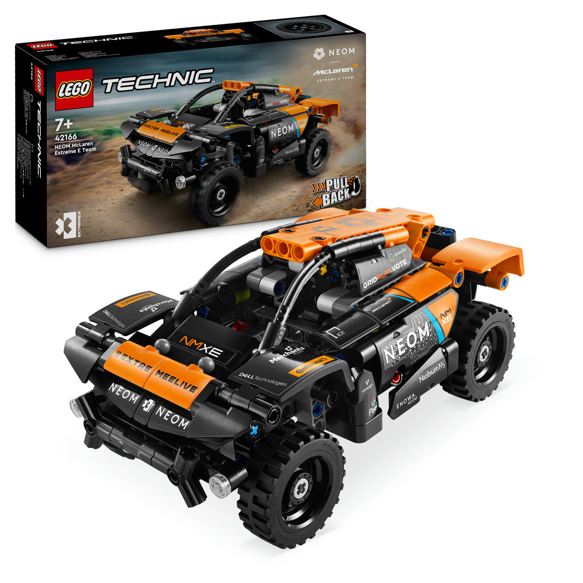 Lego Technic - Neon McLaren Extreme E Team (42166) | LEGO