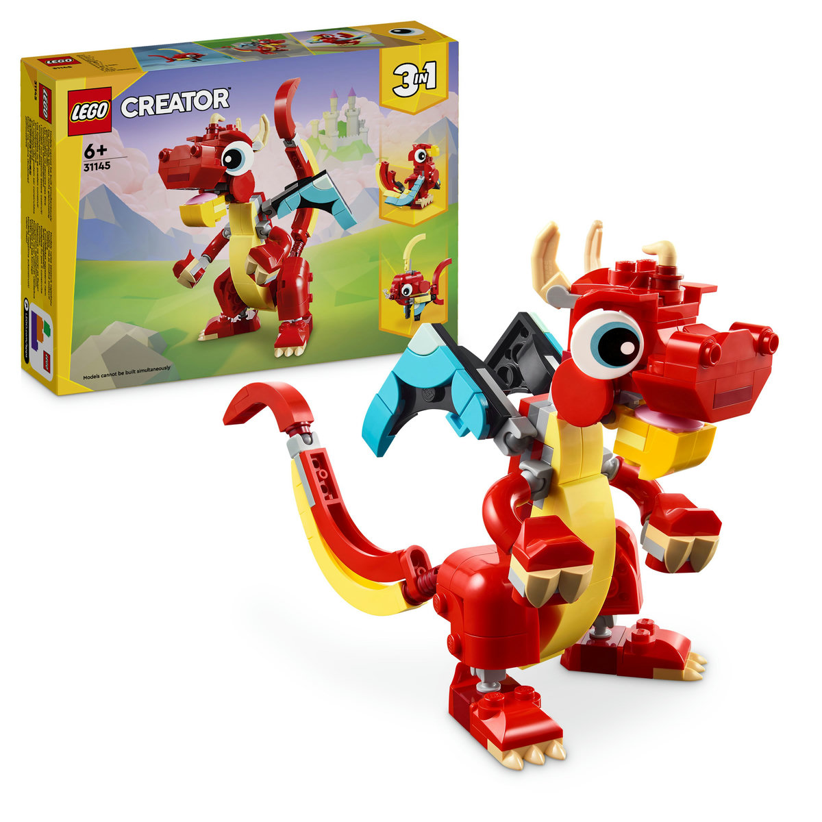 Lego Creator - Dragon rosu (31145) | LEGO - 9 | YEO