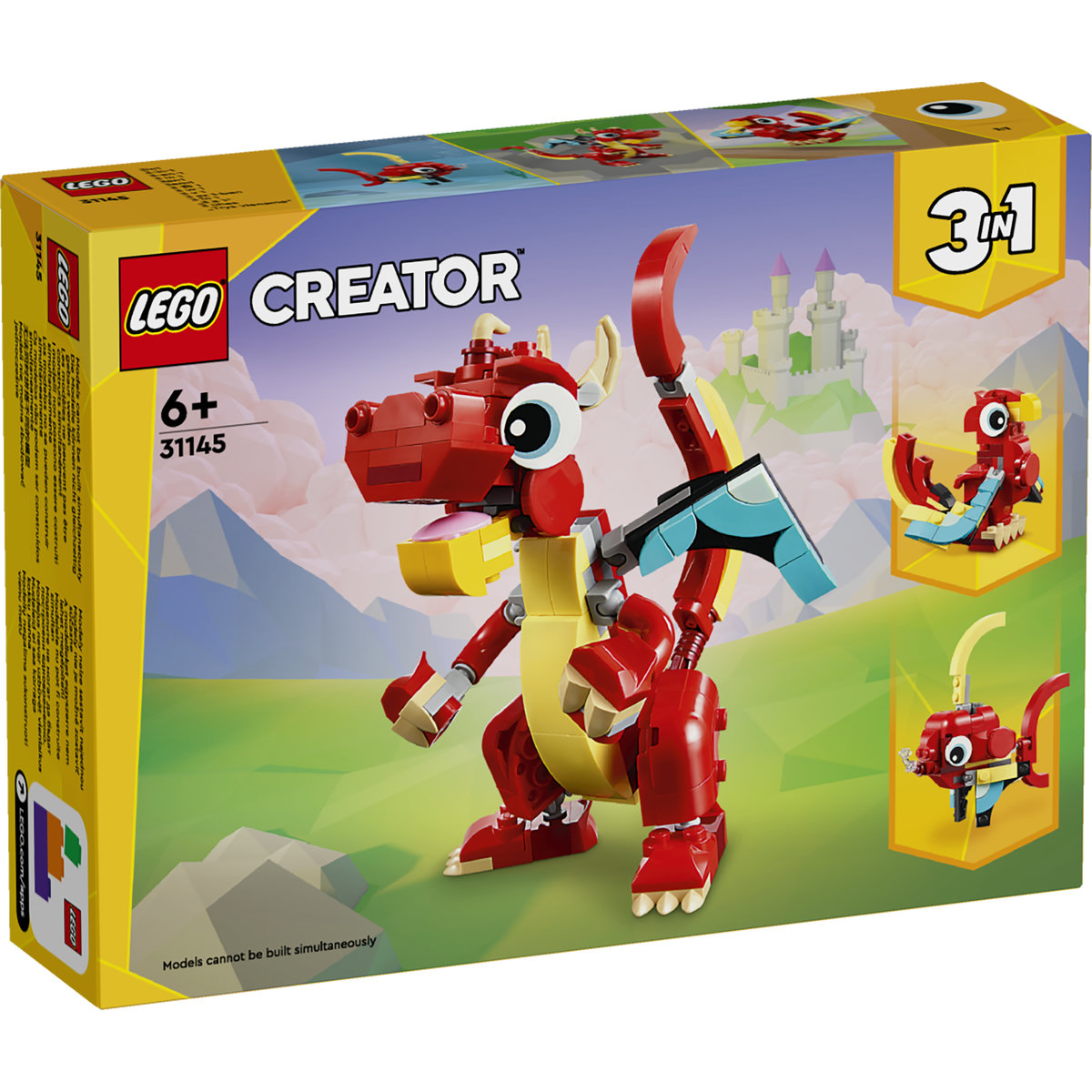 Lego Creator - Dragon rosu (31145) | LEGO - 1 | YEO